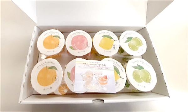 【夏季限定】フルーツくずきり８個詰合せ